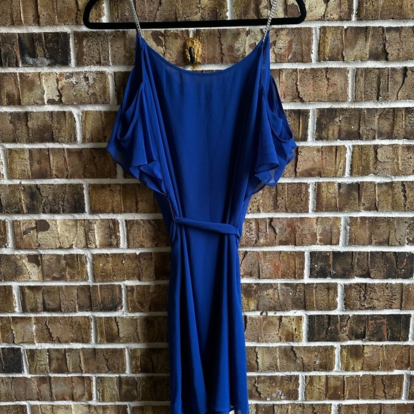 Michael Kors Cobalt Blue Mini Dress - Picture 3 of 7